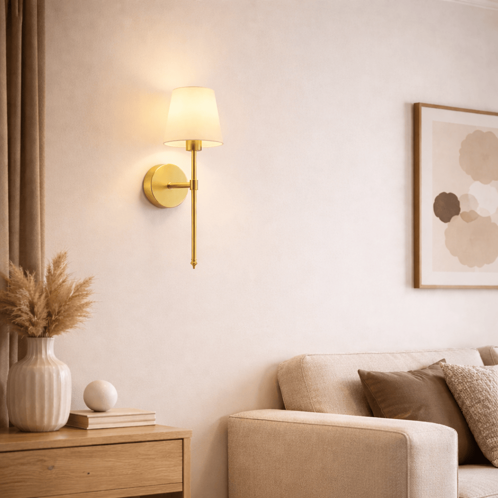 Battery Operated Wall Sconce – Modern LED Wall Light with Remote Control