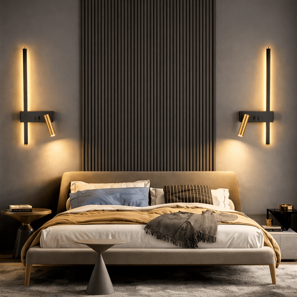 Black Wall Light LED – Modern Wall Lamp