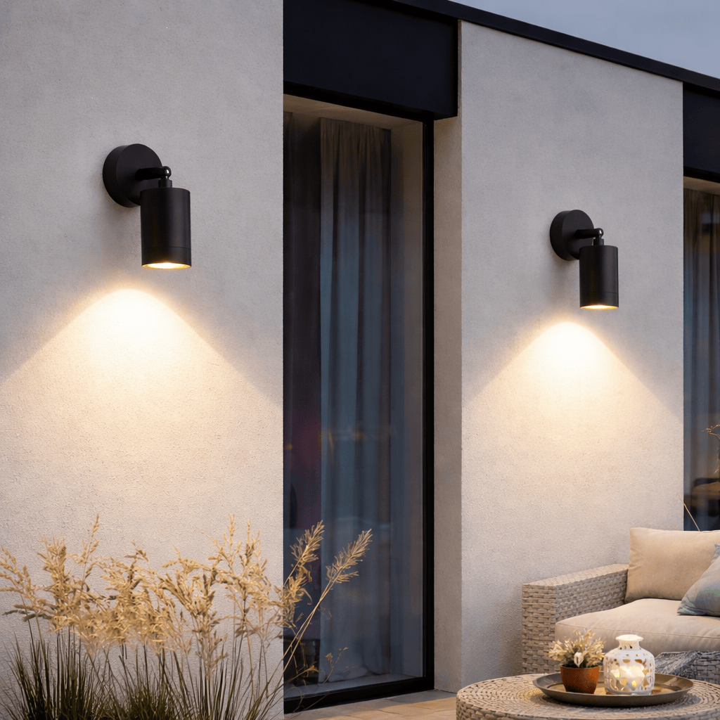 Dual Head Outdoor Wall Spotlight – Waterproof LED Garden Wall Light