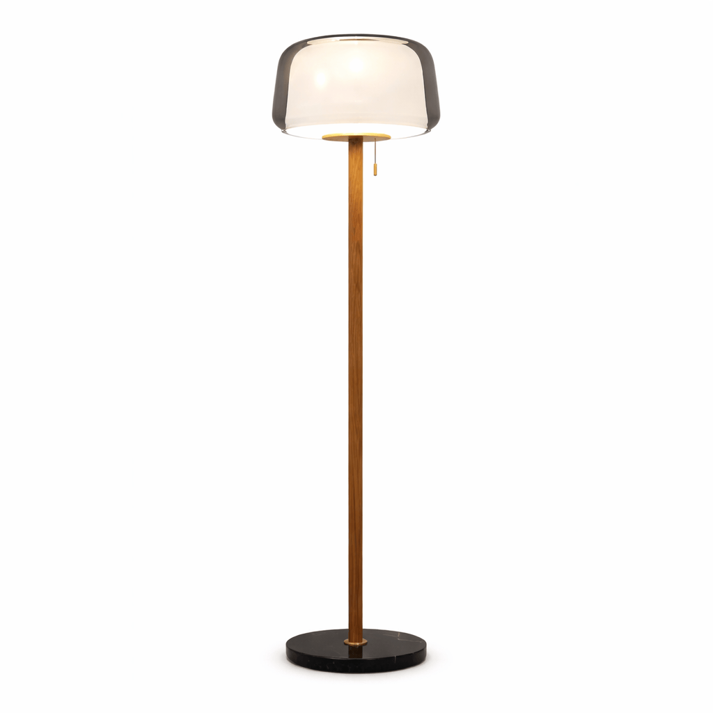 Glass Floor Lamp – Modern Designer Standing Light