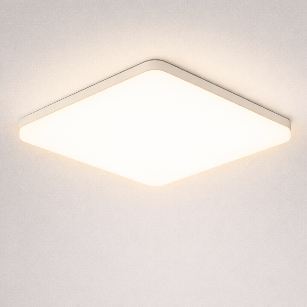 LED Flush Mount Ceiling Light – Ultra Thin Square Design