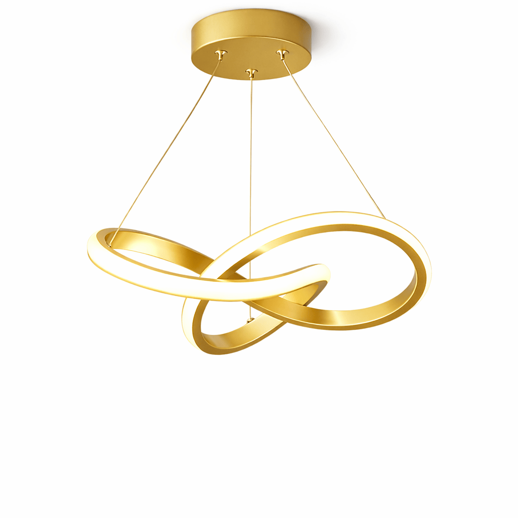 Modern LED Ring Pendant Light – Adjustable Ceiling Hanging Lamp