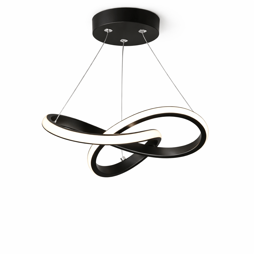 Modern LED Ring Pendant Light – Adjustable Ceiling Hanging Lamp