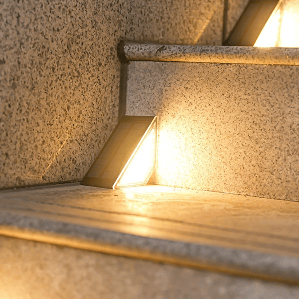 Outdoor Solar Step Lights – Motion Sensor