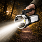 Rechargeable Spotlight LED – Waterproof Long Range Flashlight