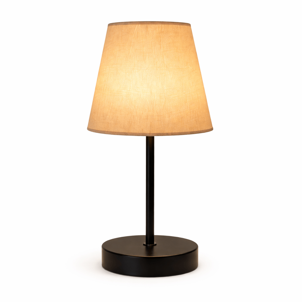 Small Table Lamp – Modern Fabric Bedside Lamp