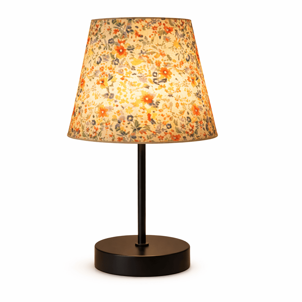 Small Table Lamp – Modern Fabric Bedside Lamp