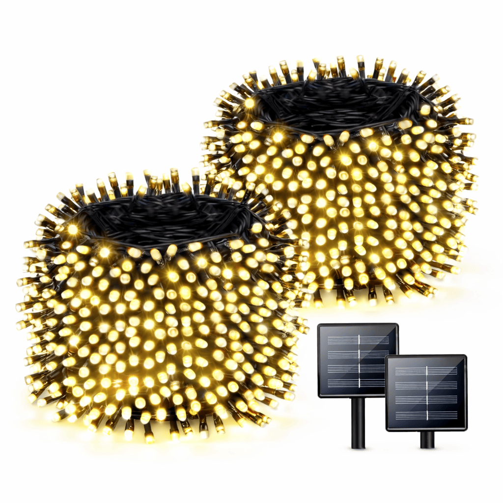 Solar Fairy Lights – Waterproof Outdoor LED String Lights