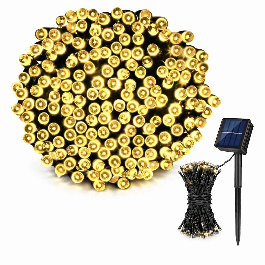 Solar Fairy Lights – Waterproof Outdoor LED String Lights