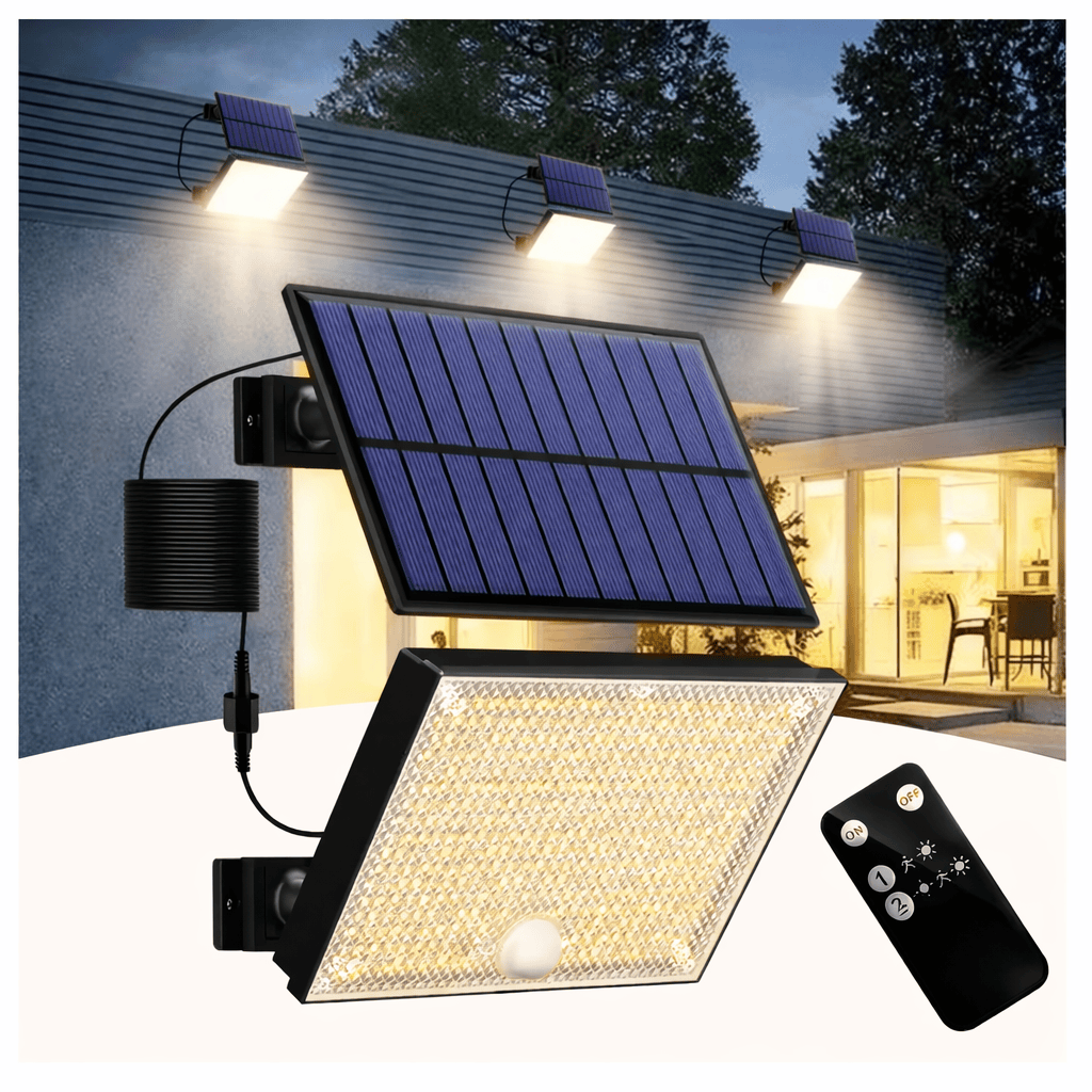 Solar Wall Lights – 400 LED Motion Sensor Waterproof