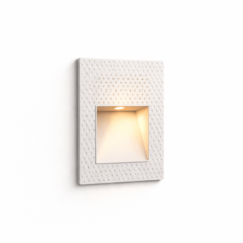 Square LED Stair Lights - Motion Sensor Recessed Step Light